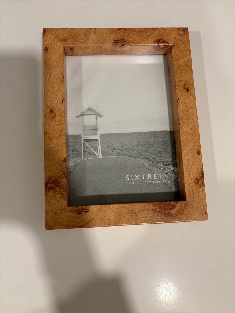 Natural Wood Photo Frame - Brown